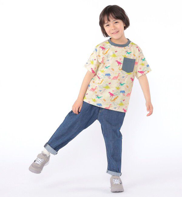 SHIPS KIDS「SHIPS KIDS:120～130cm /ダイナソー Tシャツ」|Tシャツ・カットソー|