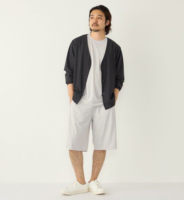 SHIPS Colors 「【WEB限定】SHIPS Colors:〈接触冷感〉カノコ Tシャツ ＆ ショーツ セット◇」|Tシャツ・カットソー|