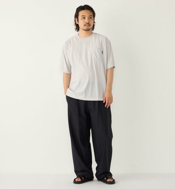 SHIPS Colors 「【WEB限定】SHIPS Colors:〈接触冷感〉カノコ Tシャツ ＆ ショーツ セット◇」|Tシャツ・カットソー|