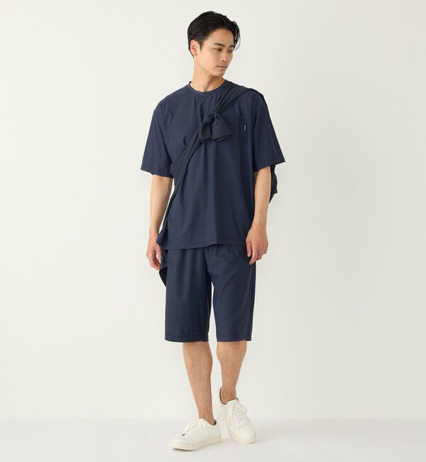 SHIPS Colors 「【WEB限定】SHIPS Colors:〈接触冷感〉カノコ Tシャツ ＆ ショーツ セット◇」|Tシャツ・カットソー|