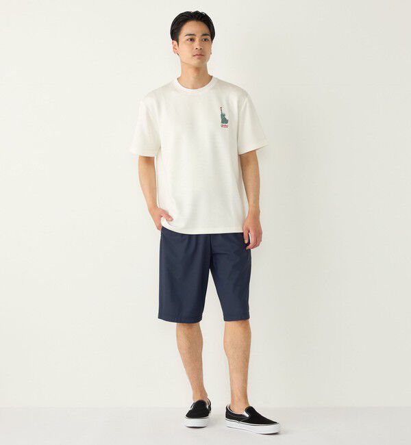 SHIPS Colors 「【WEB限定】SHIPS Colors:〈接触冷感〉カノコ Tシャツ ＆ ショーツ セット◇」|Tシャツ・カットソー|