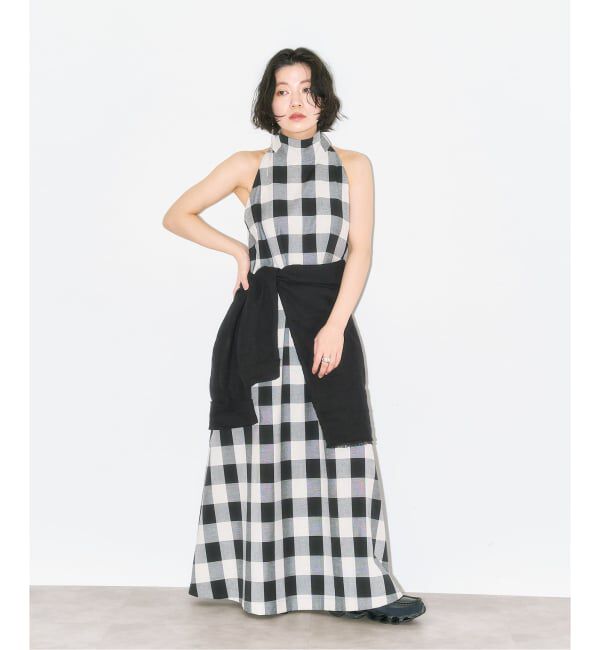  「LINEN LIKE DRESS：ワンピース」|ワンピース|