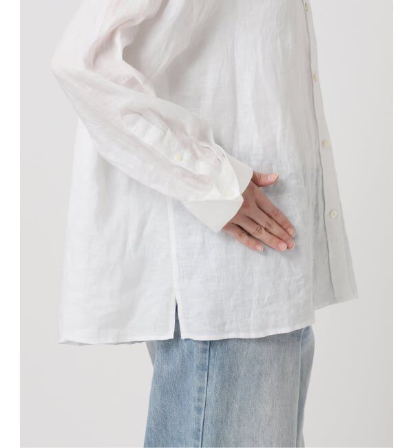 Plage「Linen Tent Line シャツ」|シャツ・ブラウス|