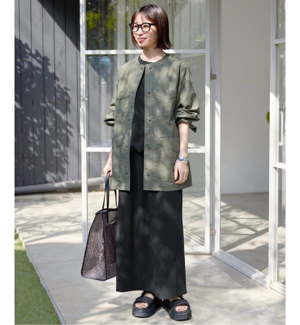 SLOBE IENA「《2枚セット》ニュアンスカットソー&times;ナロースカートセットアップ」|Tシャツ・カットソー|
