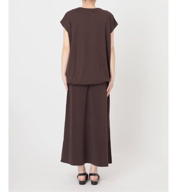 SLOBE IENA「《2枚セット》ニュアンスカットソー&times;ナロースカートセットアップ」|Tシャツ・カットソー|