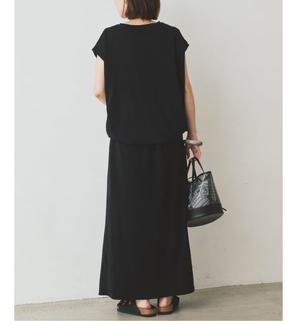 SLOBE IENA「《2枚セット》ニュアンスカットソー&times;ナロースカートセットアップ」|Tシャツ・カットソー|