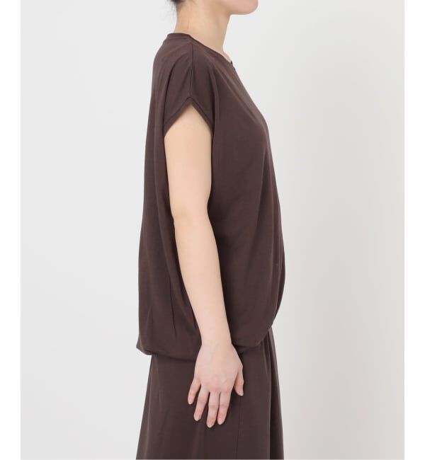 SLOBE IENA「《2枚セット》ニュアンスカットソー&times;ナロースカートセットアップ」|Tシャツ・カットソー|
