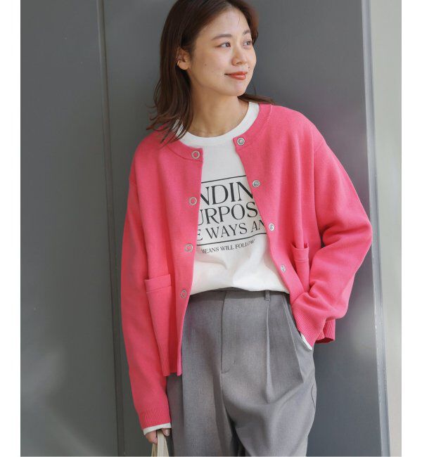 JOURNAL STANDARD relume「ダブルニットクルーネックカーディガン」|カーディガン|