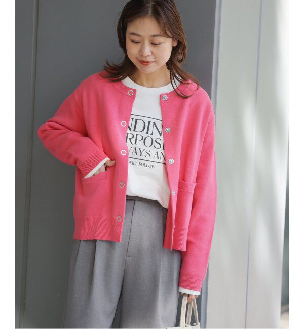 JOURNAL STANDARD relume「ダブルニットクルーネックカーディガン」|カーディガン|