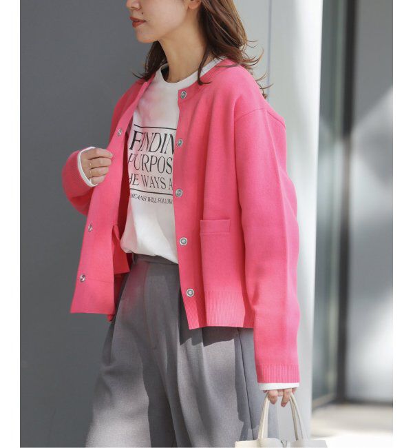 JOURNAL STANDARD relume「ダブルニットクルーネックカーディガン」|カーディガン|