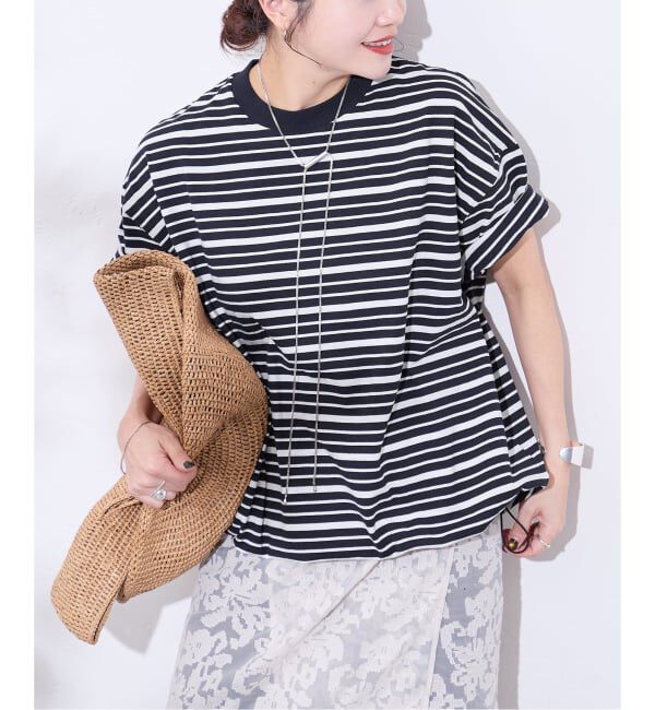 JOURNAL STANDARD「《追加》シャーリングＴシャツ」|Tシャツ・カットソー|