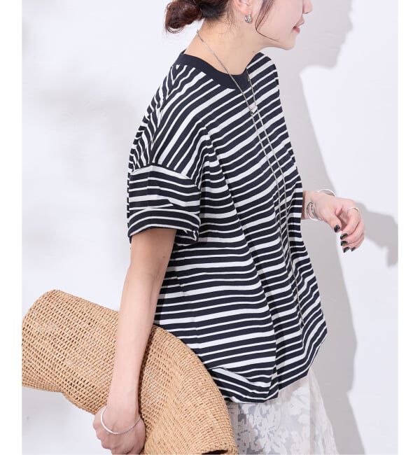 JOURNAL STANDARD「《追加》シャーリングＴシャツ」|Tシャツ・カットソー|