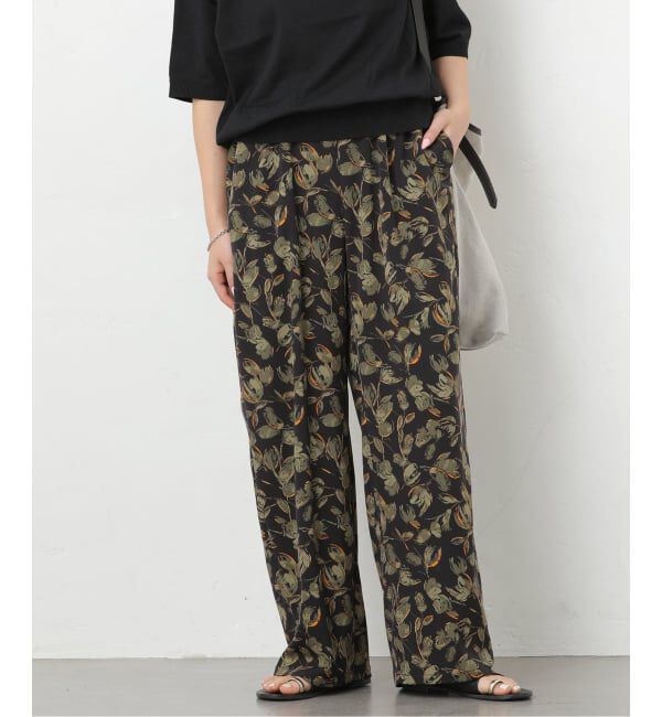 JOURNAL STANDARD relume「リーフパターンリラックスパンツ」|その他|
