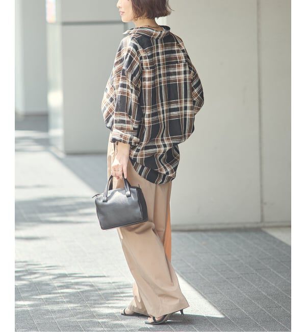 journal standard L'essage「ヨーロピアンフラックス2WAYシャツ 2」|シャツ・ブラウス|