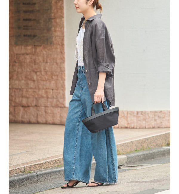 journal standard L'essage「ヨーロピアンフラックス2WAYシャツ 2」|シャツ・ブラウス|