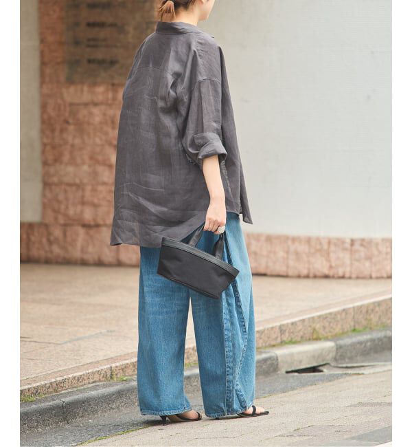 journal standard L'essage「ヨーロピアンフラックス2WAYシャツ 2」|シャツ・ブラウス|