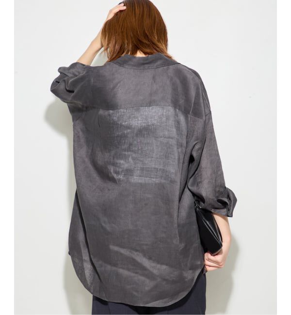 journal standard L'essage「ヨーロピアンフラックス2WAYシャツ 2」|シャツ・ブラウス|