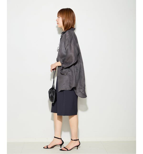 journal standard L'essage「ヨーロピアンフラックス2WAYシャツ 2」|シャツ・ブラウス|