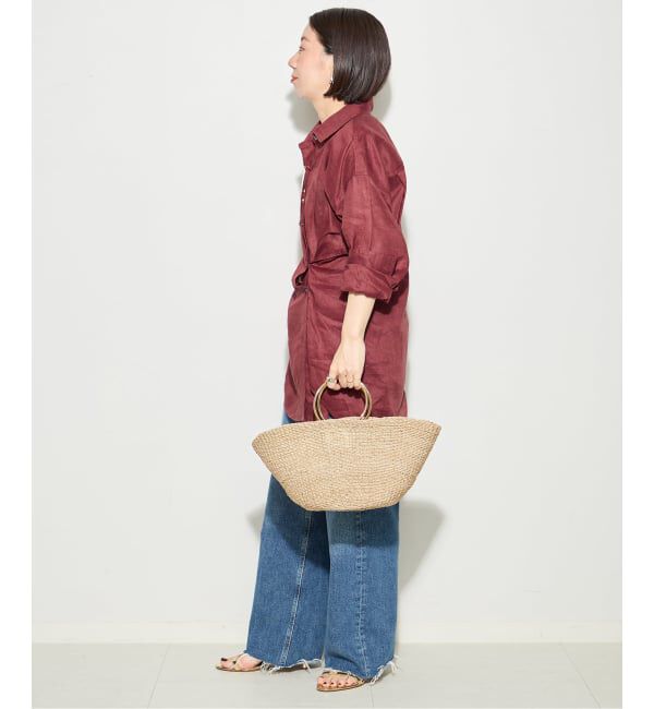 journal standard L'essage「ヨーロピアンフラックス2WAYシャツ 2」|シャツ・ブラウス|