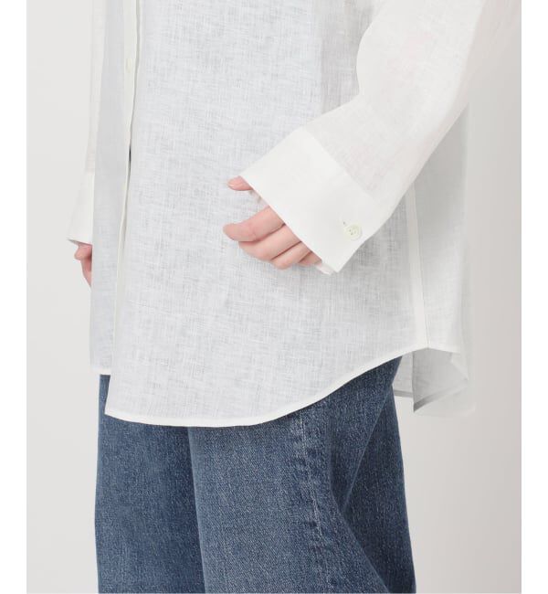 journal standard L'essage「ヨーロピアンフラックス2WAYシャツ 2」|シャツ・ブラウス|