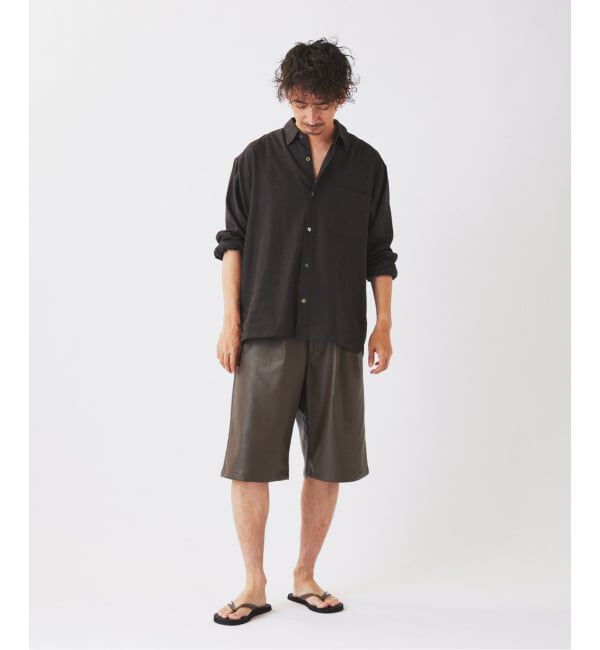 JOURNAL STANDARD relume「European Flax / ヨーロピアンフラックス リネン/レーヨン シャツ」|シャツ・ブラウス|
