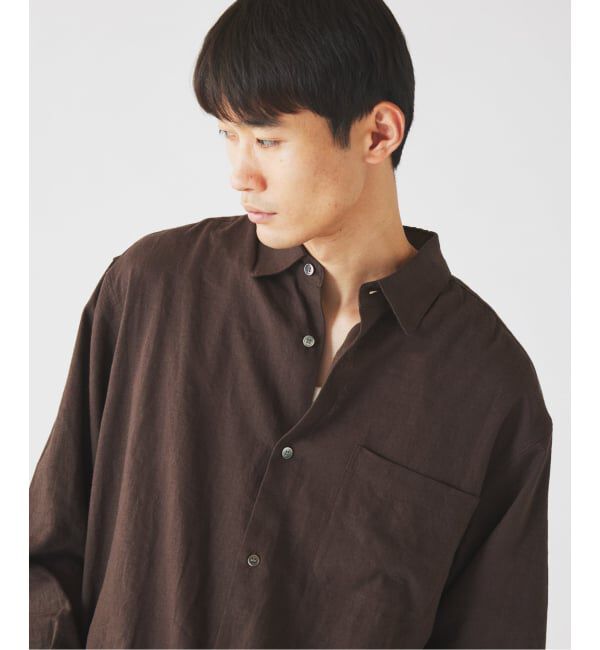 JOURNAL STANDARD relume「European Flax / ヨーロピアンフラックス リネン/レーヨン シャツ」|シャツ・ブラウス|