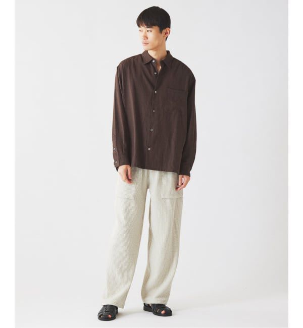JOURNAL STANDARD relume「European Flax / ヨーロピアンフラックス リネン/レーヨン シャツ」|シャツ・ブラウス|