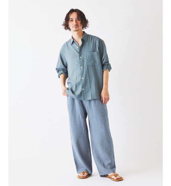 JOURNAL STANDARD relume「European Flax / ヨーロピアンフラックス リネン/レーヨン シャツ」|シャツ・ブラウス|