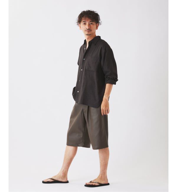 JOURNAL STANDARD relume「European Flax / ヨーロピアンフラックス リネン/レーヨン シャツ」|シャツ・ブラウス|