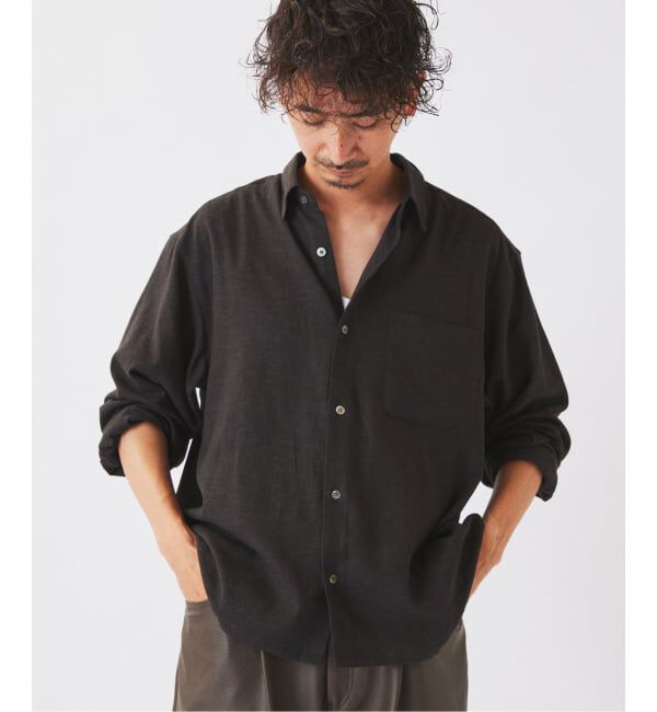 JOURNAL STANDARD relume「European Flax / ヨーロピアンフラックス リネン/レーヨン シャツ」|シャツ・ブラウス|