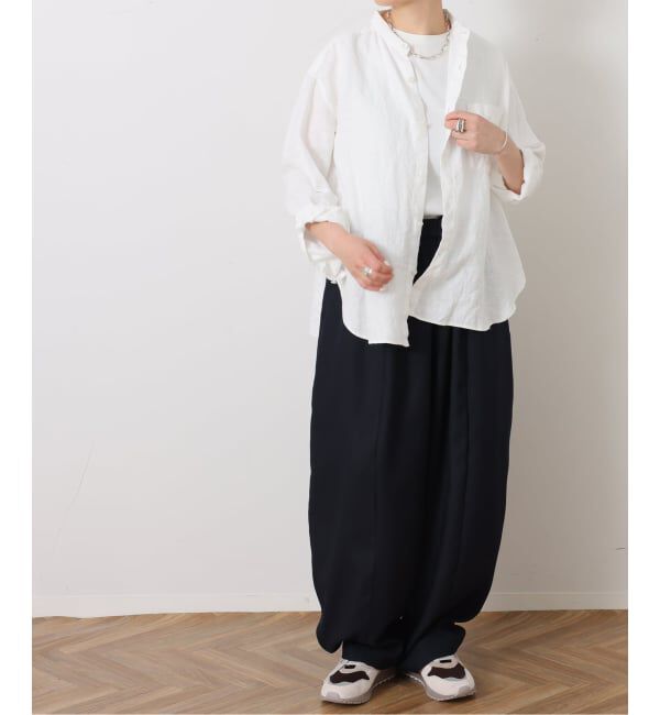journal standard luxe「20リネン スタンドカラーシャツ」|シャツ・ブラウス|