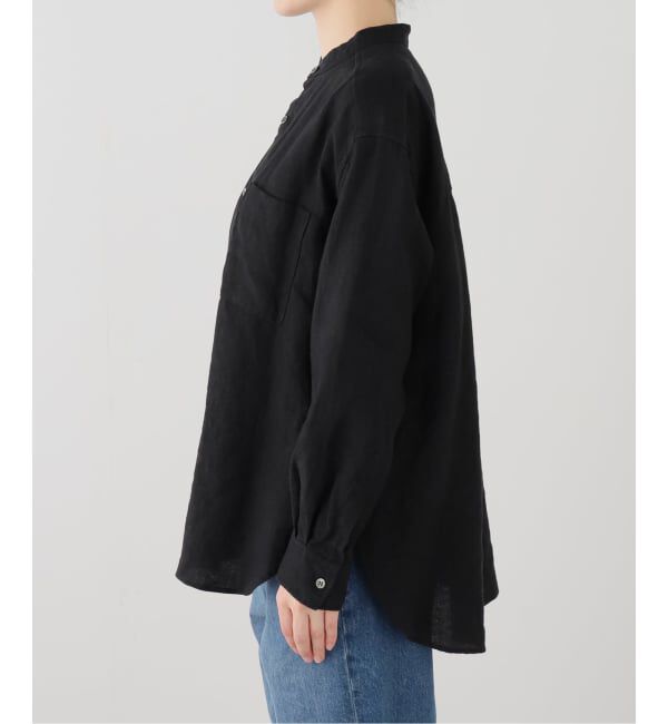 journal standard luxe「20リネン スタンドカラーシャツ」|シャツ・ブラウス|