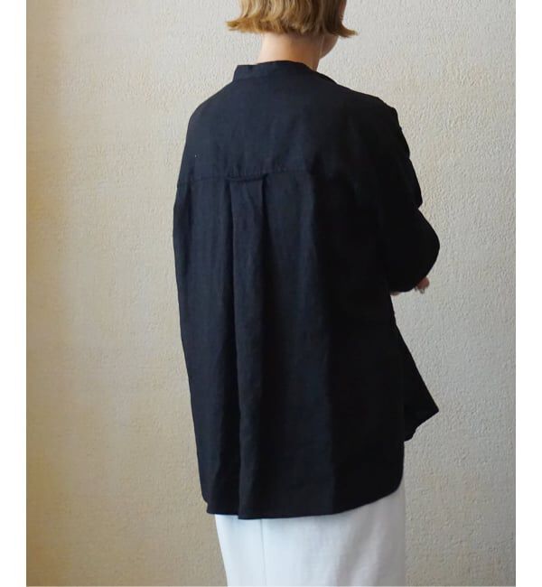 journal standard luxe「20リネン スタンドカラーシャツ」|シャツ・ブラウス|