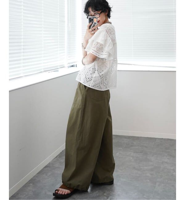 journal standard luxe「バフワッシャー ベイカーパンツ」|その他|