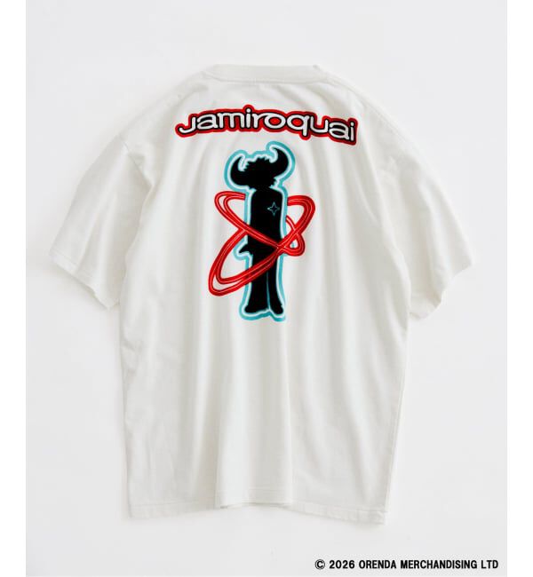 JOURNAL STANDARD relume「《予約》Jamiroquai / ジャミロクワイ 別注 フェードプリント Tシャツ」|Tシャツ・カットソー|ホワイト