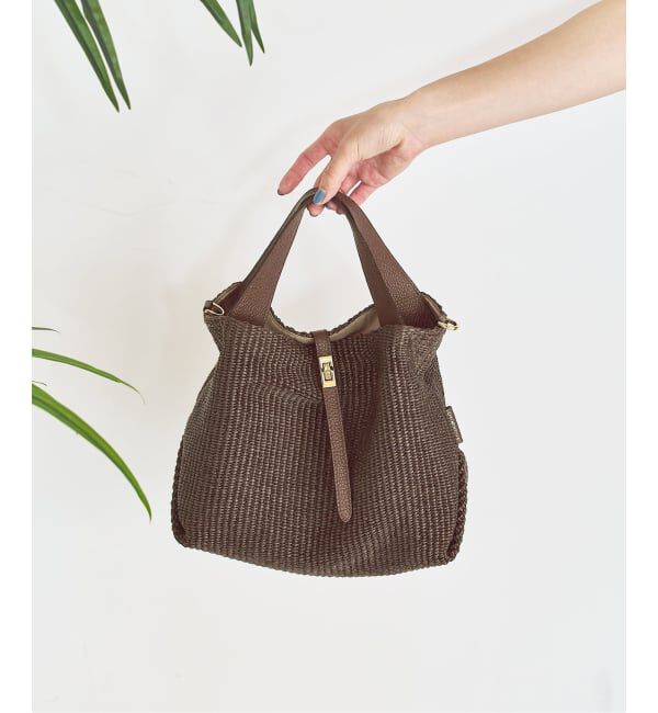 Spick and Span「《WEB限定カラーあり / 追加》VIOLAd&rsquo;ORO / ヴィオラドーロ SANDRO」|トートバッグ|ブラウン