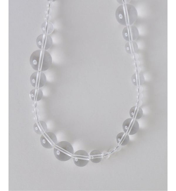 NOBLE「in mood/インムード  CRYSTAL 42cm necklace」|ネックレス|