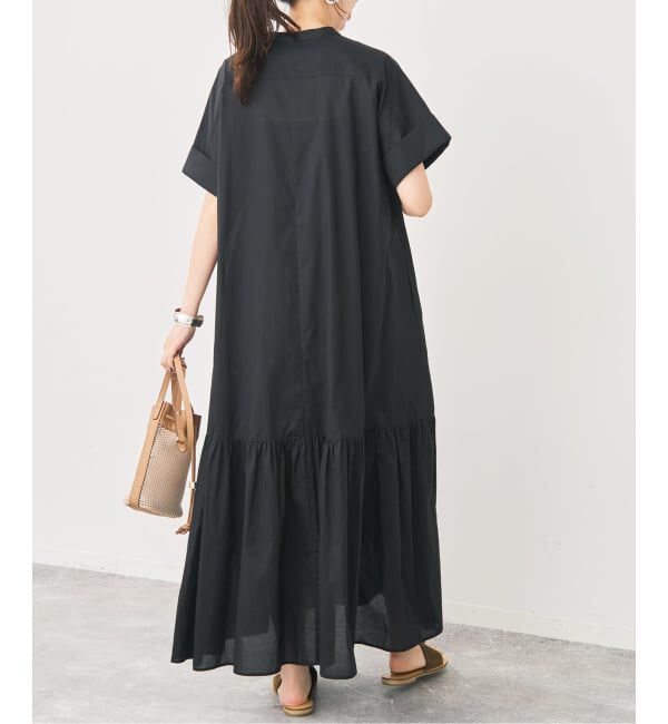 Spick and Span「《追加》ローンティアードマキシワンピース」|ワンピース|