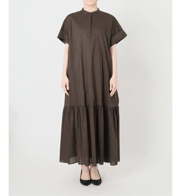 Spick and Span「《追加》ローンティアードマキシワンピース」|ワンピース|