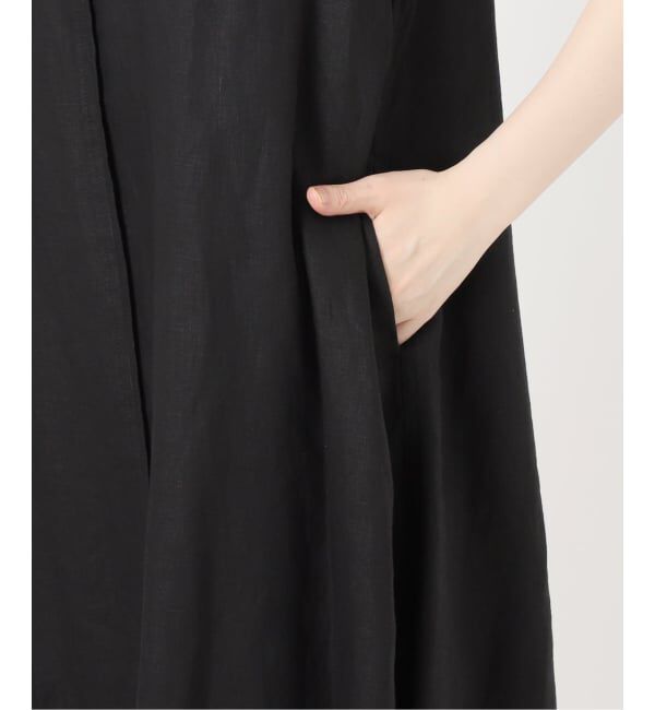 FRAMeWORK「LINEN フレアワンピース」|ワンピース|