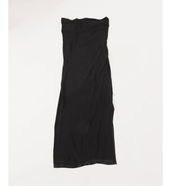 NOBLE「determ/デターム Collagen Satin Draped Dress」|ワンピース|
