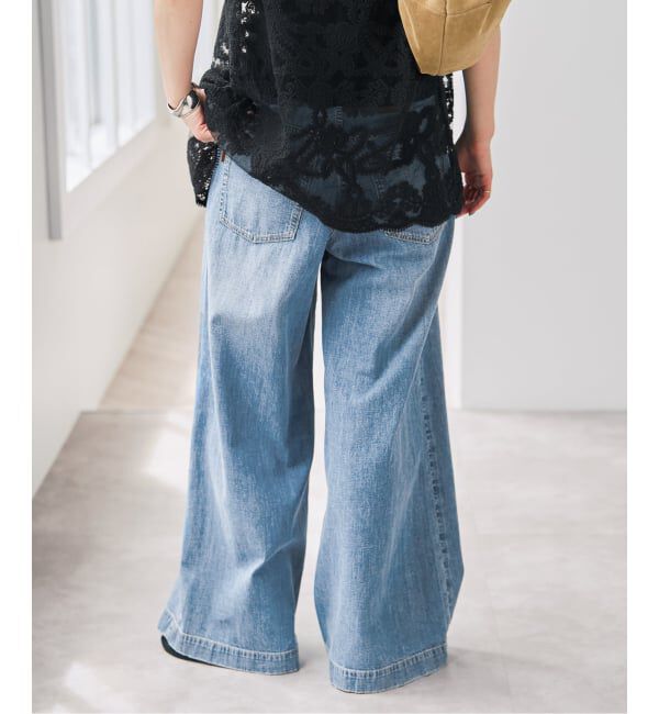 Spick and Span「《追加予約》5 1/2 8oz LOOSE WIDE DENIM」|デニム|