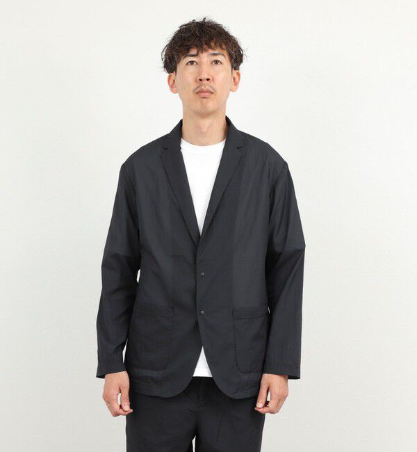 NOLLEY'S goodman「《ビジカジ/セットアップ対応》軽量シアーリップストップ ジャケット 26SS」|テーラードジャケット|