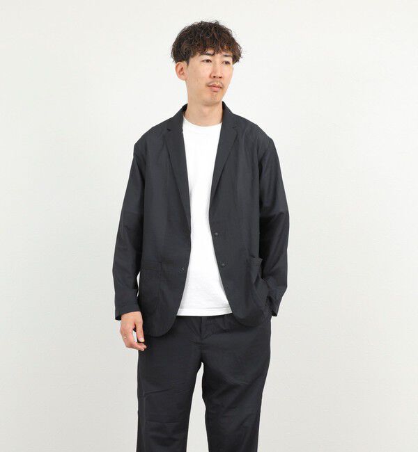 NOLLEY'S goodman「《ビジカジ/セットアップ対応》軽量シアーリップストップ ジャケット 26SS」|テーラードジャケット|