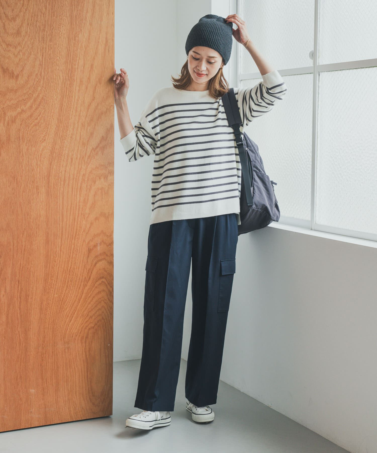 URBAN RESEARCH DOORS「センタープレスカーゴパンツ」|その他|