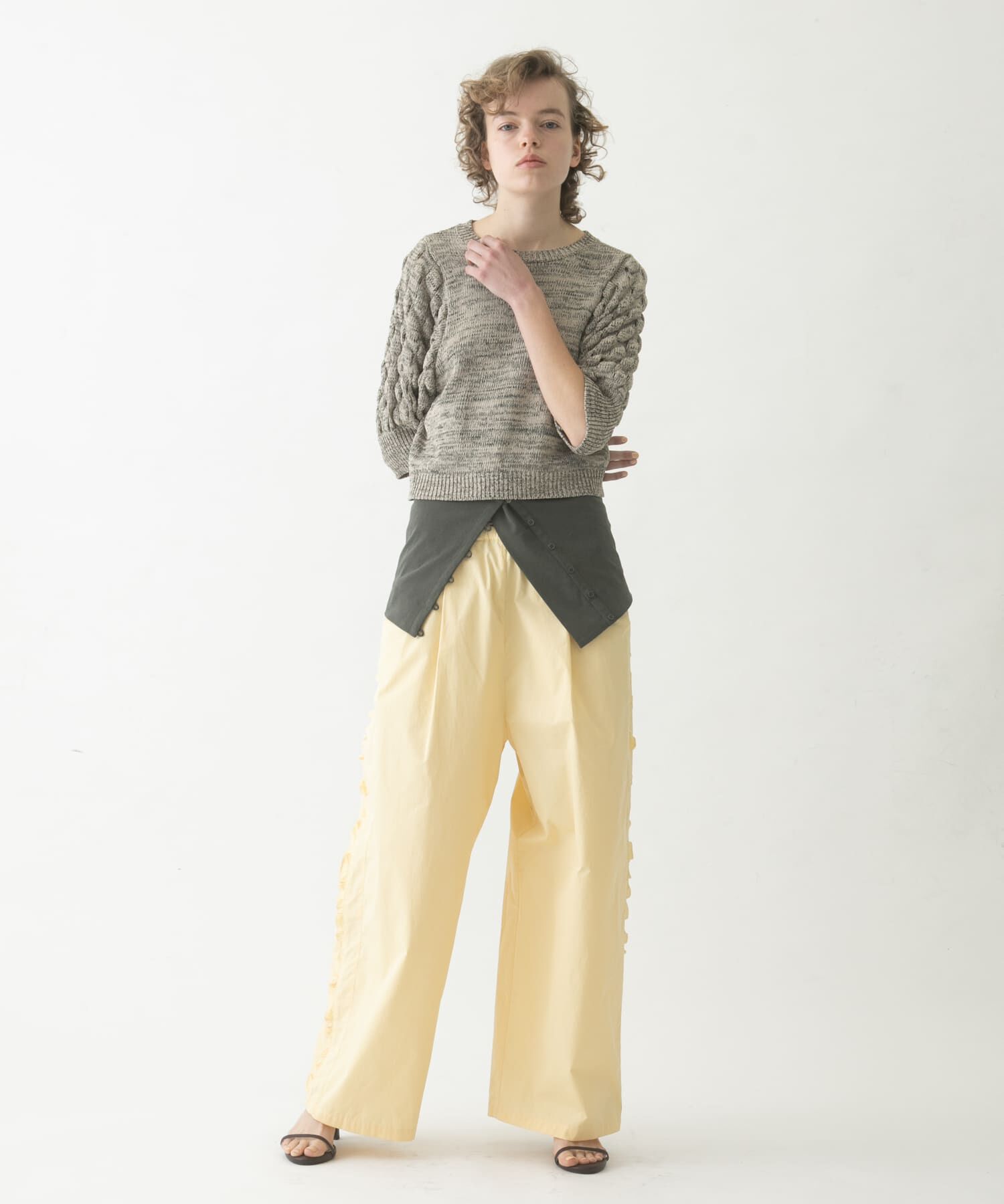 LAATO「lantern sleeve knit」|ニット・セーター|