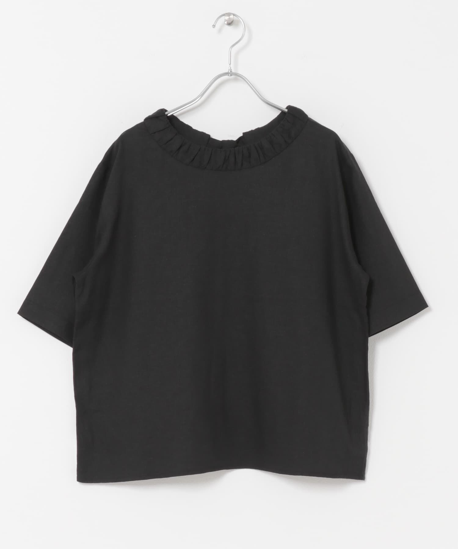 URBAN RESEARCH DOORS「リネンレーヨンバックリボンブラウス」|シャツ・ブラウス|