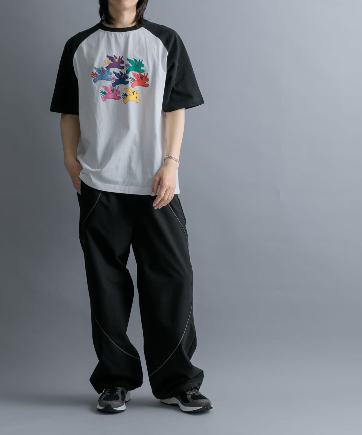 SENSE OF PLACE by URBAN RESEARCH「『別注』SHUHEI KOKI&times;SENSE OF PLACE　ラグランTシャツ」|Tシャツ・カットソー|