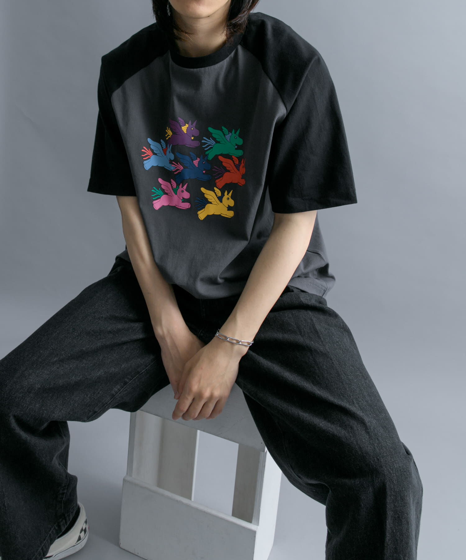 SENSE OF PLACE by URBAN RESEARCH「『別注』SHUHEI KOKI&times;SENSE OF PLACE　ラグランTシャツ」|Tシャツ・カットソー|