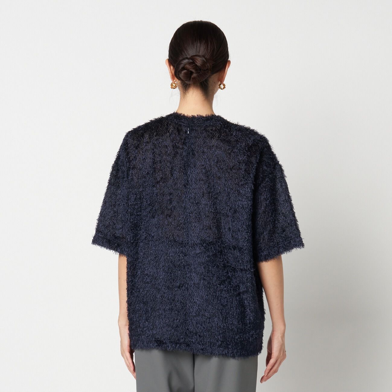 HELIOPOLE「HELIOPOLE JACQUARD TEE BLOUSE」|シャツ・ブラウス|